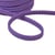 Double cordon chevrons 10mm violet prune au mètre