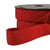 Elastique boxer métallisé rouge/or 32mm au mètre