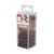 Pierres rondes, 1 cm transparentes, boîte, envr. 130pces/210g, rouge