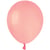 50 Ballons Rose pastel Mat Ø13cm