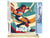 Peinture par Numéro Figured'Art - Affiche sportive Rugby - Kit de Loisir Créatif DIY Numéro d'Art Complet - 40x50cm toile roulée + châssis en bois à monter