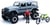 Jeep Sahara Avec Moto Et Figurine - New Ray