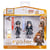 Pack amitié figurines magical minis harry potter : harry potter, cho chang, hedwig - wizarding world - spin master - 20133240