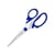 Ciseaux - Bouts pointus - 17cm - Ergonomique - Droitier - Lames acier - Pour le bureau
