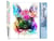 Peinture par Numéro Figured'Art - Joli Chien en Couleurs - Kit de Loisir Créatif DIY Numéro d'Art Complet - 40x50cm sans châssis en bois