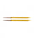 Aiguilles interchangeables Spectra Trendz 5,5 à 7 - Knitpro 6 Jaune