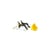 rollyTrac Lader Chargeur de tracteur Noir et Jaune - Rolly Toys
