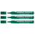 Lot de 3 marqueurs permanents - EDDING - Pointe ronde 1,5-3 mm - Vert - Corps aluminium