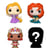 Disney Princesses - Pack 4 figurines Bitty POP! Vinyl Rapunzel 2,5 cm - Funko