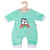 Pyjama dors bien pingouin 35/45 cm - heless - grenouillere - habit poupon (h64)