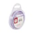Ruban de satin pointillé, 9,5 mm, rouleau 10 m, lilas