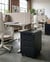 Armoire de bureau Acier Noir LARCO - Beliani