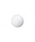 Carte de 5 boutons Boule à queue 10mm - Prym Blanc