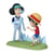 One Piece - Figurine Monkey D. Luffy & Kuzan Aokiji WCF Log Stories