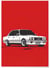 Affiche vintage blanche - Élégance et minimalisme | A3 : 29,7x42cm