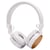 Casque Audio Sans Fil Bluetooth Pliable Avec Radio FM Et Appels Mains Libres Or YONIS