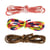 MégaCréa DIY - Cordelette tissée 3 mm x 1 m Assortiement de 3 couleurs