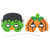 MégaCréa DIY - Masques d'Halloween pour enfant Monstre et Citrouille