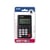 Blister calculatrice noire 8 chiffres avec étui