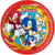 8 Assiettes Sonic