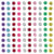 Strass ronds autocollants - Artemio