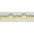 Disquette 10m dentelle guipure coton 24mm Ecru