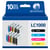123CONSOMMABLES - LC100 - Pack 10 Cartouches d'encre compatibles pour Brother DCP-130C DCP-135C DCP-150C DCP-330C DCP-350C DCP-357C DCP-540CN DCP-560CN DCP-770CW FAX-1360 FAX-1460 FAX-2840 Grande Capacité