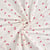 Tissu Jersey Coton imprimé Cerises rouges sur fond Blanc cassé