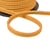 Bobine 20m double cordon chevrons 10mm jaune moutarde