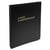 Reliure luxe avec recharge 297X210 Conseil d'administration 100 feuillets foliotés 90g + 2 gardes - Noir - Le Dauphin