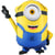 Ballon Aluminium Géant Minions Mel 72 cm