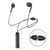 Casque Sport Sans Fil Bluetooth HD Stéréo Basses Avec Micro Blanc Noir YONIS