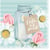 Lot de 4 serviettes en papier découpage collage 33 cm LIFE IS GOOD D 120