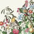 Lot de 4 serviettes en papier découpage collage 33 cm OISEAU EXOTIQUE O 100 XL