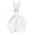 Doudou Lapin  en gaze de coton, Jeanne