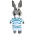 Peluche lumineuse naturelle TROTRO - 25 cm - fonctionne sans pile