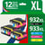 123CONSOMMABLES - 932XL 933XL - Cartouche compatible avec HP 932 933 932XL 933XL pour Officejet 6600 6100 6700 7510 7110 7610 7612 (pack de 12) - 123CONSOMMABLES