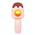 Microphone Bluetooth Sans Fil Rose Avec Haut-Parleur Et Effets De Voix Rose YONIS