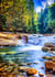 Puzzle 2000 pièces - Belle Cascade dans la Forêt - Grafika