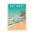 Affiche 30x40 cm - Key West Florida - Olahoop Travel Posters
