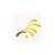 Mobile Flensted Flowing Rhythm Jaune et Noir – Élégance Moderne - Flensted Mobiles