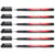 Lot de 6 marqueurs permanents - EDDING - Noir - Pointe fine 0,6 mm