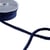Bobine 10m cordon velours bleu marine 8mm