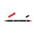 Lot de 6 feutres double pointe pinceau - TOMBOW - ABT Dual Brush Pen - Carmin