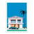 Affiche 30x40 cm - Vacation house - Vistas Studio