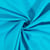 Tissu Coton uni Bleu turquoise