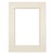 Passe-partout double beige 40x50 cm ouverture 30x40 cm