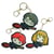 Crystal Art - CRYSTAL ART Kit Porte clés x3 Harry Potter