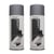 Lot de 2 sprays de peinture - gris mat - AMT