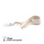 Fermeture éclair Z68 - Séparable 6mm double curseur - 75 cm